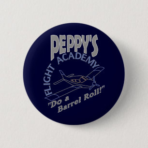 Peppys Flug-Akademie Button