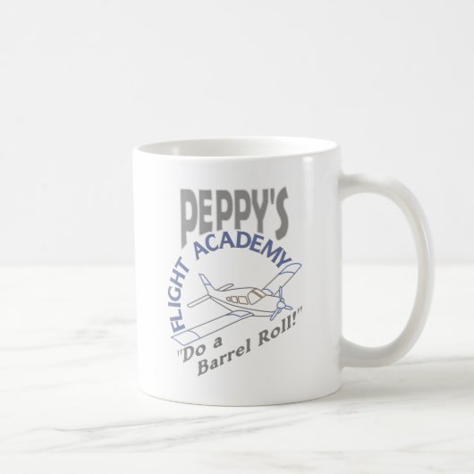 Peppys Flug-Akademie Kaffeetasse (Rechts)