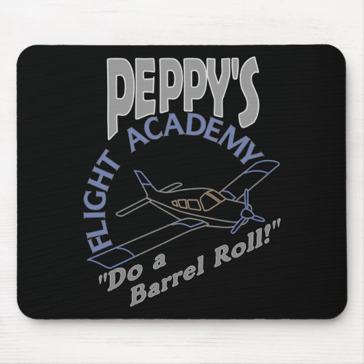 Peppys Flug-Akademie Mousepad (Vorne)