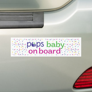 PEPS Baby an Bord - Aufkleber fürs Auto Autoaufkleber