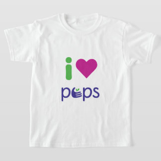 PEPS Kinder T-Shirt mit kurzen Ärmeln (für alle Ge