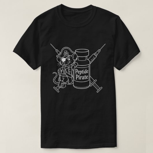 Peptid-Pirat T-Shirt (Design vorne)