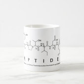 Peptides-Peptidwort-Tasse Kaffeetasse (Mittel)