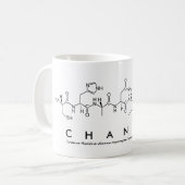 Peptidname Chantel Tasse (Vorderseite Links)