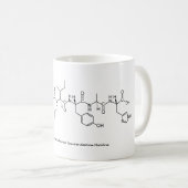 Peptidname-Tasse Kaffeetasse (VorderseiteRechts)