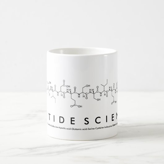 PeptidScience-Peptidsatz-Tasse Kaffeetasse (Mittel)