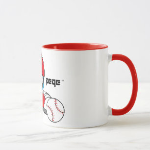 PEQE Baseball-Charakter-Tasse Tasse