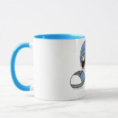 PEQE Basketball-Tasse Tasse (Links)