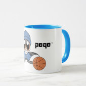 PEQE Basketball-Tasse Tasse (VorderseiteRechts)