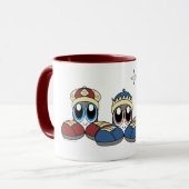 PEQE drei kluge Mann-Tasse Tasse (Vorderseite Links)