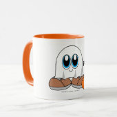 PEQE Halloween Sammlung - Geist Tasse (Vorderseite Links)