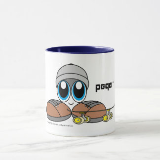 PEQE Skateboarder-Tasse Tasse