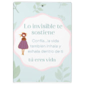 Pequeña pez klemmbrett (Rückseite)