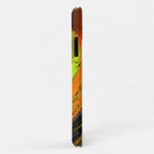 Pequeno mosaico amarelado transversal e verformado Case-Mate iPhone hülle (Hinten/Rechts)