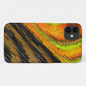 Pequeno mosaico amarelado transversal e verformado Case-Mate iPhone hülle (Rückseite (Horizontal))