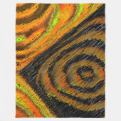 Pequeno mosaico amarelado transversal e verformado fleecedecke (Vorderseite)