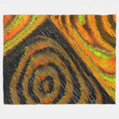 Pequeno mosaico amarelado transversal e verformado fleecedecke (Vorderseite (Horizontal))