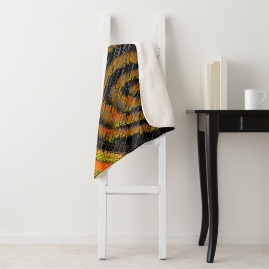 Pequeno mosaico amarelado transversal e verformado sherpadecke (Beispiel)