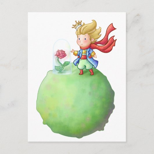 Pequeno Príncipe Postkarte (Vorderseite)