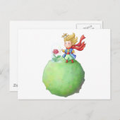 Pequeno Príncipe Postkarte (Vorne/Hinten)