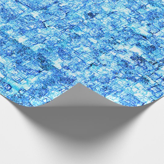 Pequenos entalhes em desenho como à caneta geschenkpapier (Ecke)