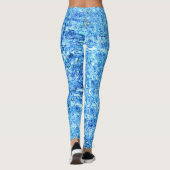 Pequenos entalhes em desenho como à caneta leggings (Rückseite)