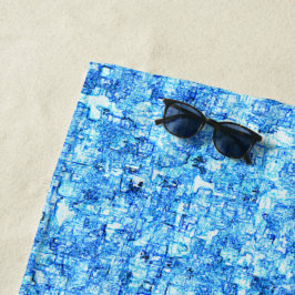 Pequenos entalhes em desenho como à caneta strandtuch