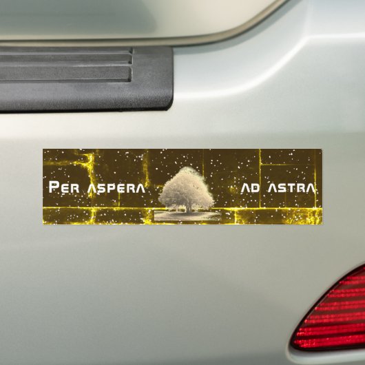 Per aspera ad astra autoaufkleber (Auf Auto)