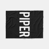 Per - Cool New Funny Name Fan Gift Tee Fleecedecke (Vorderseite (Horizontal))