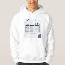 Per E-Mail von vorgestern Lustige Büroweisheit  Hoodie