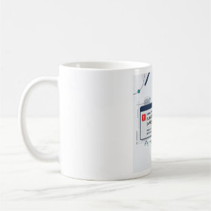 Per E-Mail von vorgestern Lustige Büroweisheit Kaffeetasse