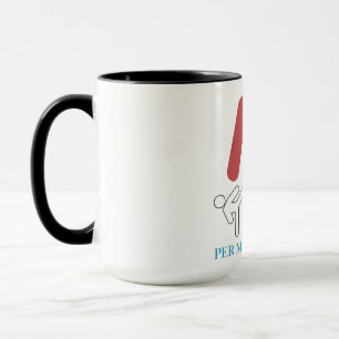 Per E-Mail-Vorlage Kampfsport Humor Design. Tasse