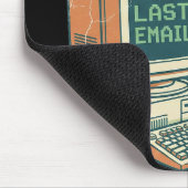 Per My Last Email Skeleton Retro Office Mouse Pad Mousepad (Ecke)