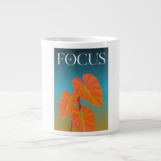 per specialty mug foucus  Jumbo-Tasse (Vorderseite)