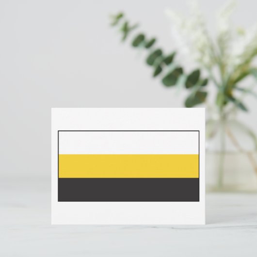 Perak Flag Postkarte (Stehend Vorderseite)