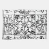 Peranakan Fliesen-Tuch Geschirrtuch (Horizontal)