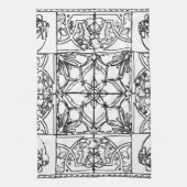 Peranakan Fliesen-Tuch Geschirrtuch (Vertikal)