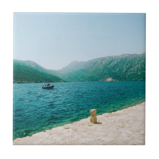 Perast - Montenegro Fliese (Vorderseite)