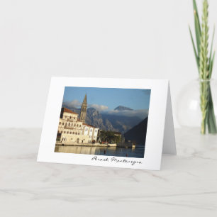 Perast, Montenegro Karte