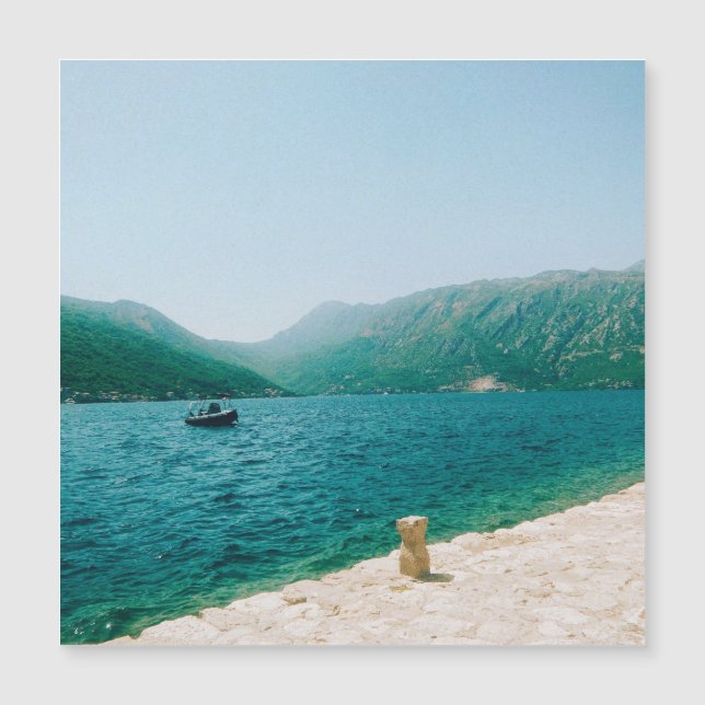 Perast - Montenegro Magnetkarte (Vorderseite)