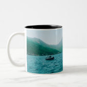 Perast - Montenegro Zweifarbige Tasse (Links)