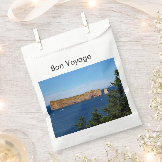 Percé Rock im Golf von St. Laurent Geschenktütchen (Ausgeschnitten)