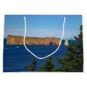 Percé Rock im Golf von St. Laurent Große Geschenktüte (Vorderseite)