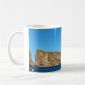 Percé Rock im Golf von St. Laurent Kaffeetasse (Links)