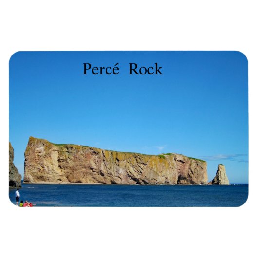 Percé Rock im Golf von St. Laurent Magnet (Horizontal)