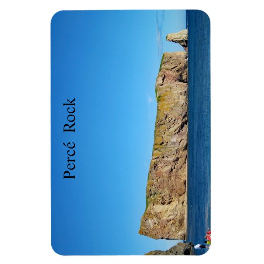 Percé Rock im Golf von St. Laurent Magnet (Vertikal)