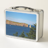 Percé Rock im Golf von St. Laurent Metall Brotdose (Rückseite)