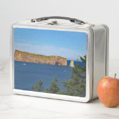 Percé Rock im Golf von St. Laurent Metall Brotdose (Beispiel)