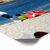 Percé Rock im Golf von St. Laurent Poster (Ecke)