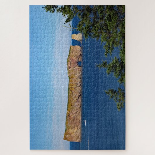Percé Rock im Golf von St. Laurent Puzzle (Vertikal)